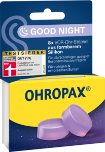 OHROPAX<sup>®</sup> Good Night <br> 8 Stück – besser schlafen