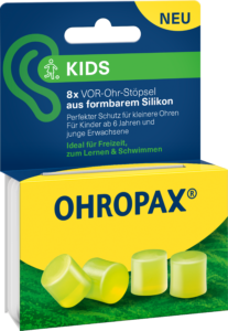 OHROPAX<sup>®</sup> Kids 8 Stück – Gehörschutz für Kinder