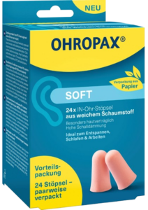OHROPAX<sup>®</sup> Soft 24 Stück – ideal zum Entspannen