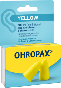 Product image of OHROPAX® Yellow 10 Stück - für jede Gelegenheit