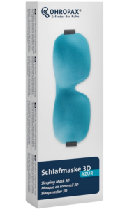 OHROPAX<sup>®</sup> Schlafmaske 3D azur – besser schlafen